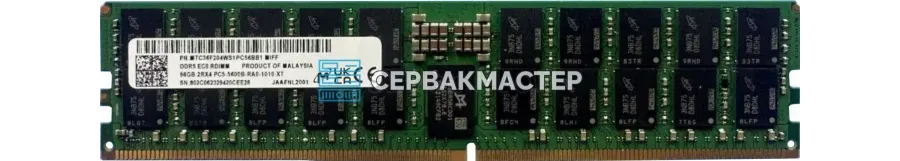 Модуль памяти Samsung 16GB DDR5 ECC UDIMM 4800MHz 1Rx8 M324R2GA3BB0-CQK — купить в СервакМастер