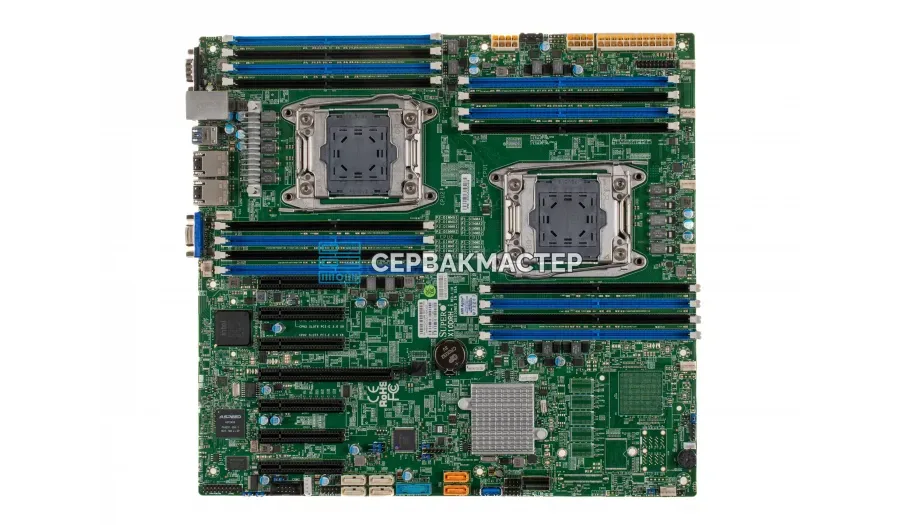 Серверная материнская плата Supermicro X12SCA-F ATX LGA1200 4 DIMM [MBD-X12SCA-F] — купить в СервакМастер