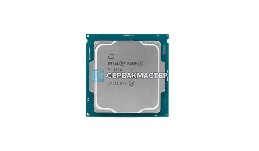 Процессор Intel Xeon E-2134 4c/8t 3.5-4.5GHz LGA1151 v2, 71W — купить в СервакМастер