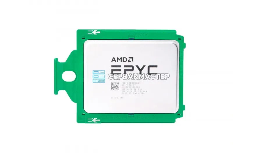 AMD EPYC 7262 — серверный процессор 8c/16t, 3.2-3.4 GHz, SP3, 155W — купить в СервакМастер