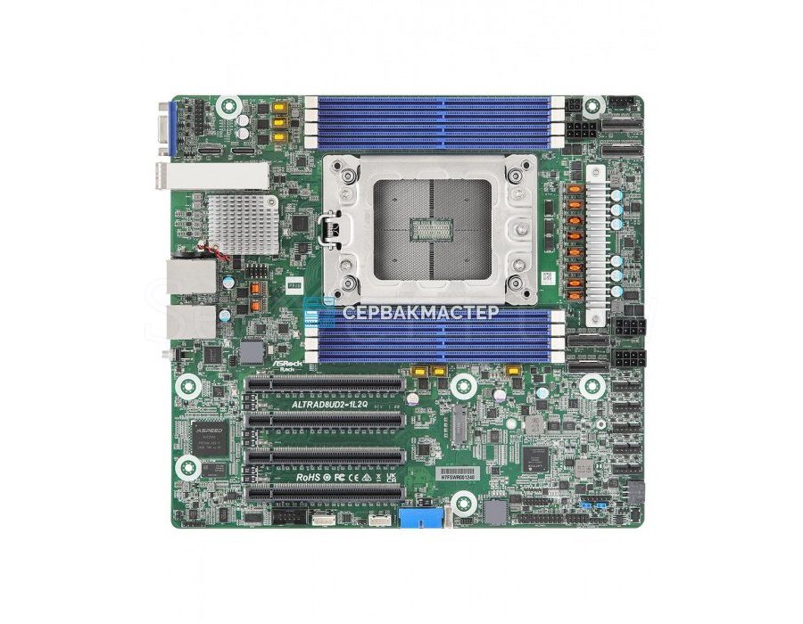 Серверная материнская плата Gigabyte MS33-AR1 Rev 1.x/3.x (E-ATX, LGA4677, 16 DIMM) — купить в СервакМастер