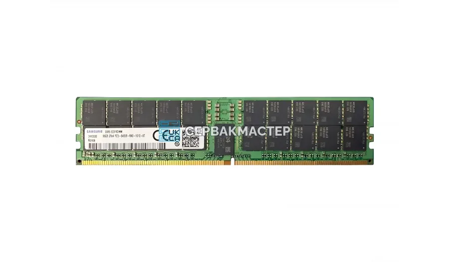 Модуль памяти HPE 64GB DDR5 ECC REG 6400MHz 2Rx4 (P64986-B21) для AMD-платформ — купить в СервакМастер