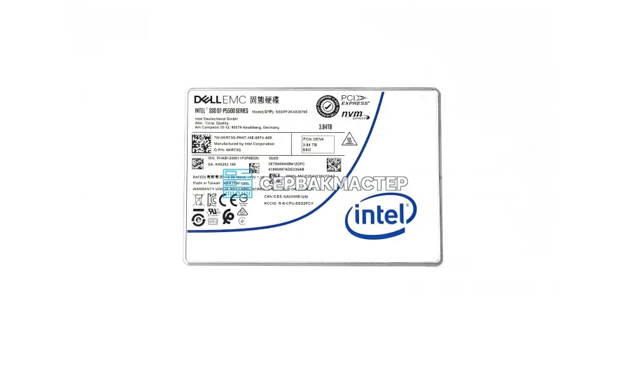 SSD-накопитель Samsung PM1735 12.8TB HHHL [MZPLJ12THALA-00007]