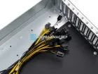 GPU-шасси ALEO 8x GPU 4x 1600W с комплектом кабелей 8PIN