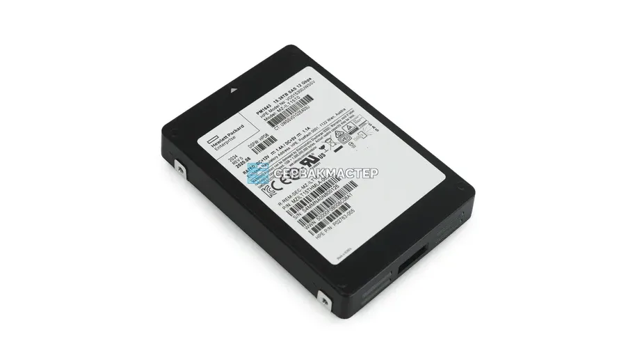Samsung (HPE) PM1643 (MZ-ILS15T0) 15.36TB SAS 12GB/s [MZILS15THMLS-000H3]
