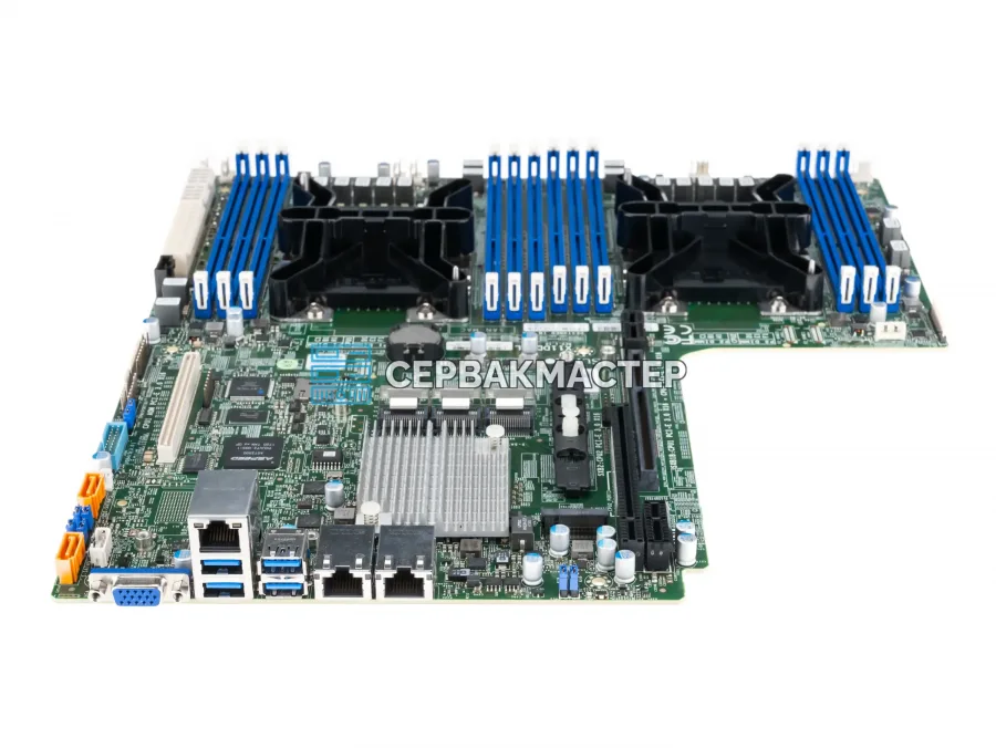 Серверная материнская плата Supermicro X11DDW-L, 2x LGA3647, 12 DIMM, PCIe 3.0 [MBD-X11DDW-L] — купить в СервакМастер