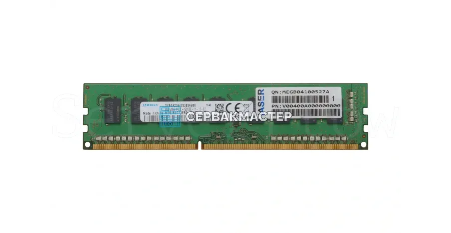 Модуль памяти Samsung 32GB DDR5 ECC UDIMM 4800MHz 2Rx8 M324R4GA3BB0-CQK — купить в СервакМастер