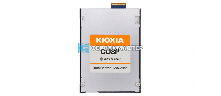 SSD-накопитель Kioxia CD8P-V 12.8TB E3.S 7.5mm [KCD81PJE12T8]