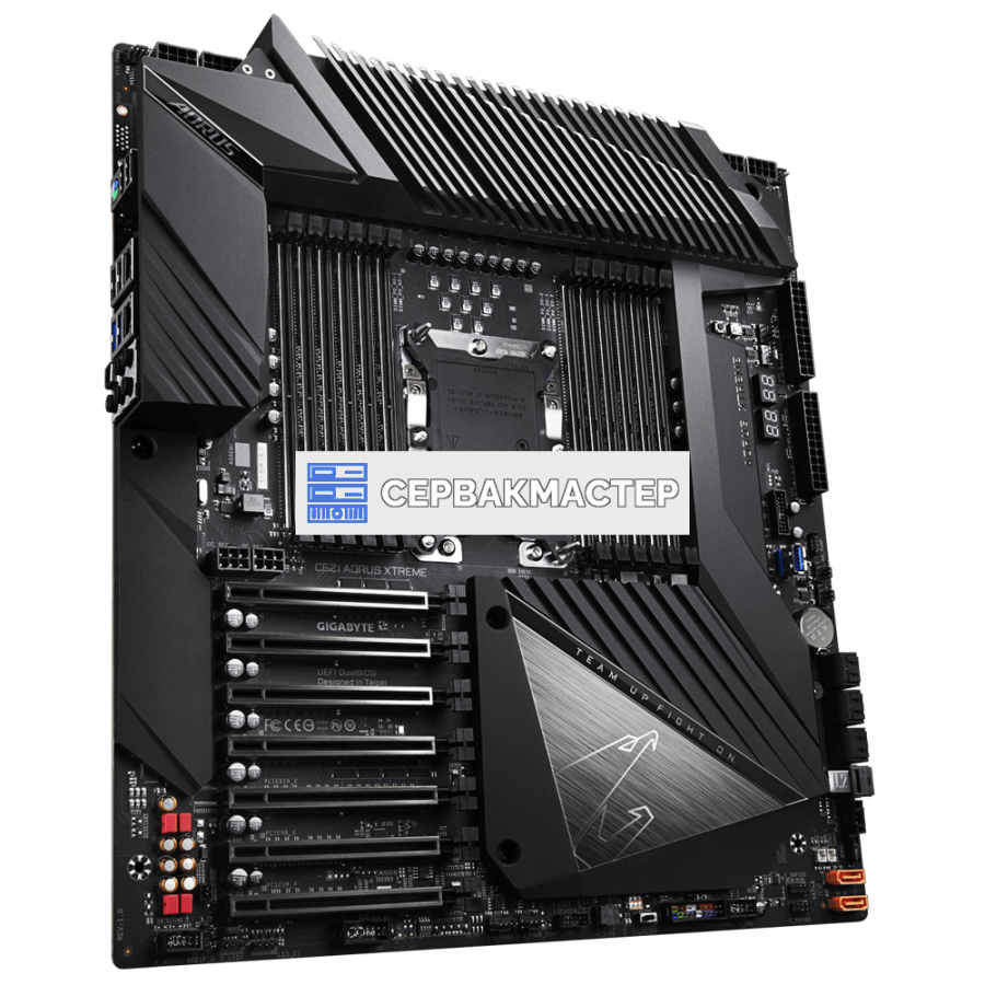 Материнская плата GIGABYTE C621 AORUS XTREME E-ATX, LGA3647, 12 DIMM (12ME-C621AX-1001R) — купить в СервакМастер