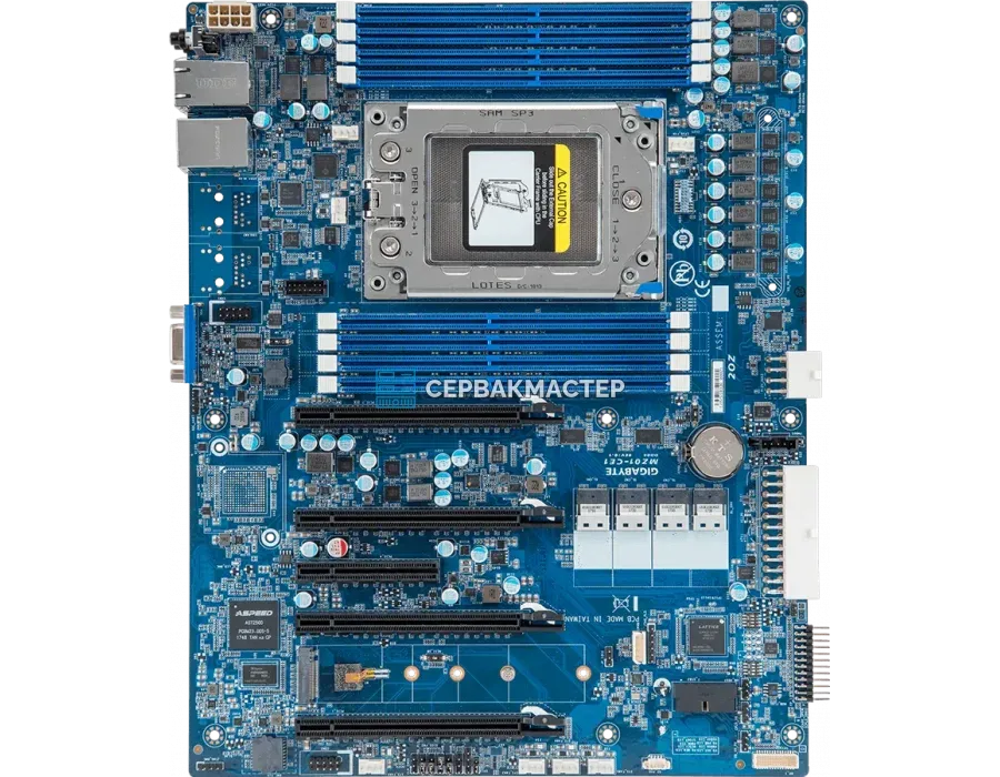 Материнская плата ASRock Rack AM5D4ID3-2T/X710 Deep mini-ITX AM5 4 DIMM DDR5 — купить в СервакМастер