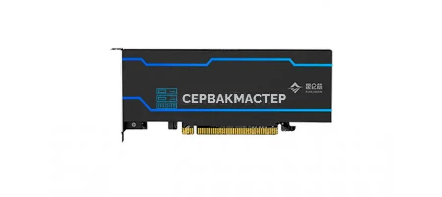 ИИ-ускоритель Baidu Kunlun R100 12 GB GDDR6 (PCIe Gen4 x16) — купить в СервакМастер