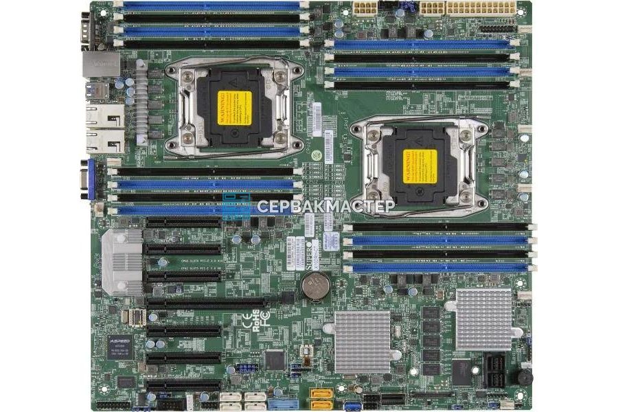 Материнская плата Intel Server Board D50DNP (Custom 8.33" x 21.5", LGA4677, 16 DIMM) — купить в СервакМастер