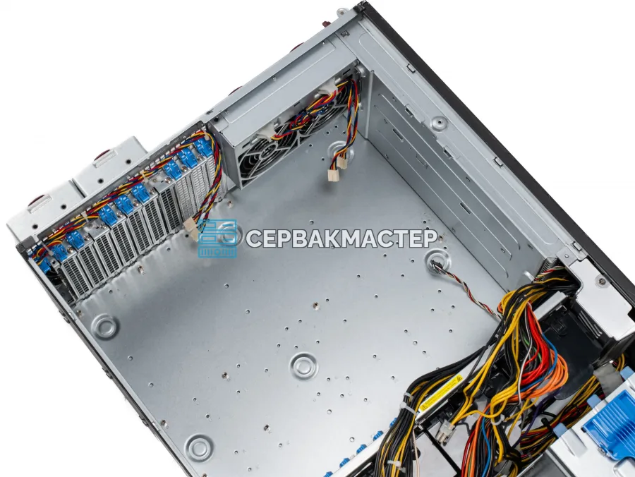 Серверный корпус Supermicro 747BTQ-R2K04B (4U, 8 LFF, 2x БП 2000W)
