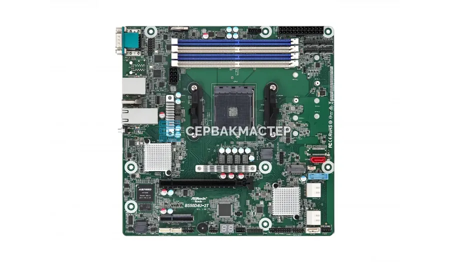 Материнская плата Supermicro X14DBI E-ATX, 2x LGA4710, 16 DIMM DDR4 [MBD-X14DBI-B] — купить в СервакМастер