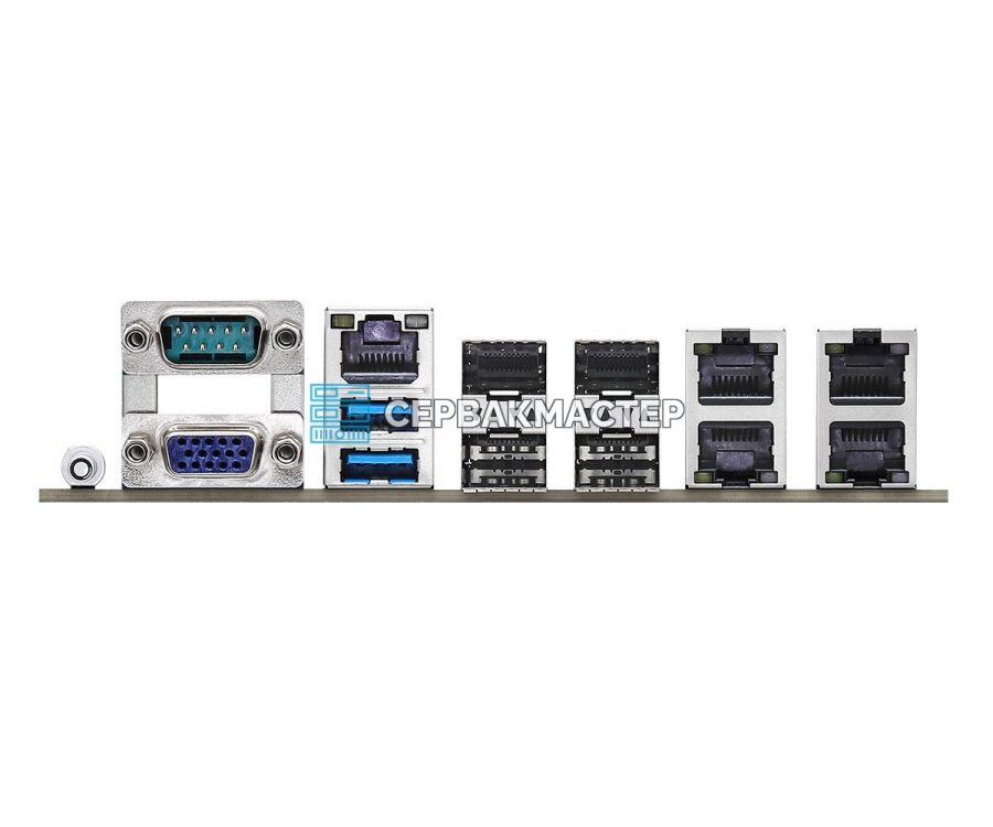 Материнская плата ASRock Rack D1848TERD4U-4T4O (Micro-ATX, FCBGA2227, 4 DIMM) — купить в СервакМастер