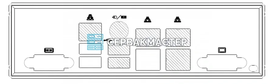 Серверная материнская плата Supermicro H11SSL-I под AMD EPYC (ATX, SP3, 8 DIMM DDR4) [MBD-H11SSL-i] — купить в СервакМастер