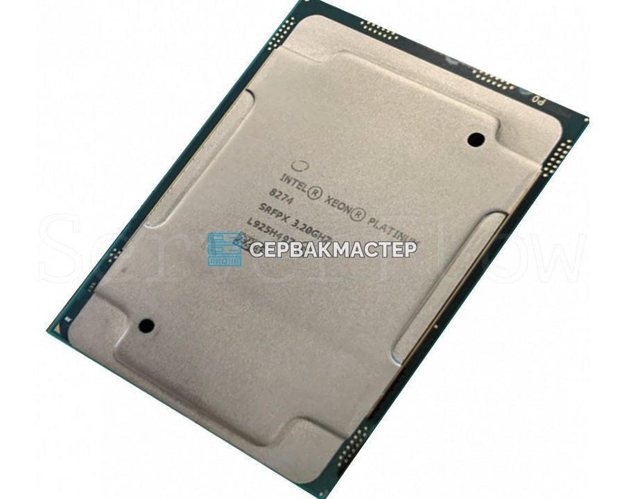 Intel Xeon Platinum 8274 24c/48t 3.2-4.0GHz 240W LGA3647 — купить в СервакМастер