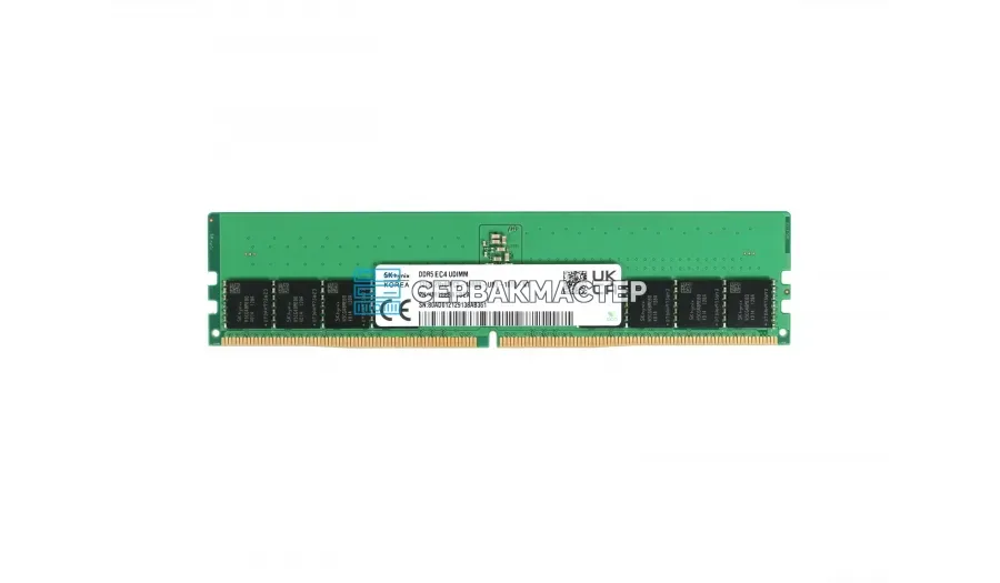 Модуль памяти Samsung 96GB DDR5 ECC RDIMM 4800MHz 2Rx4 M321RYGA0BB0-CQK — купить в СервакМастер