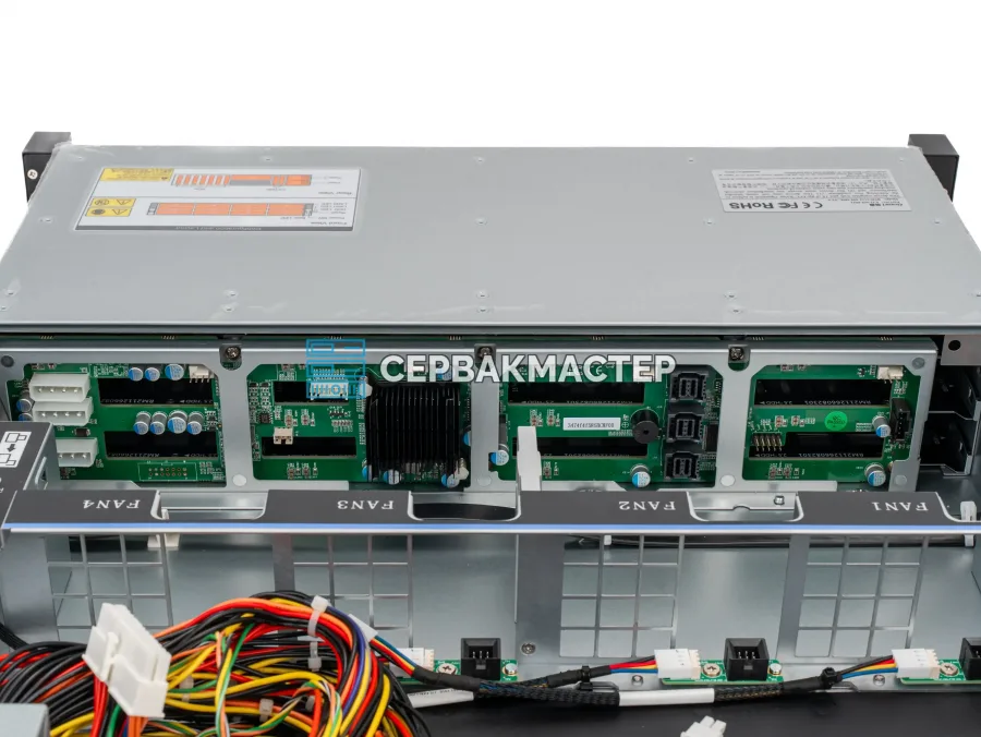 Серверный корпус Gooxi RMC2112-695-HSE (2U, 12 LFF, 2x БП 1300W)