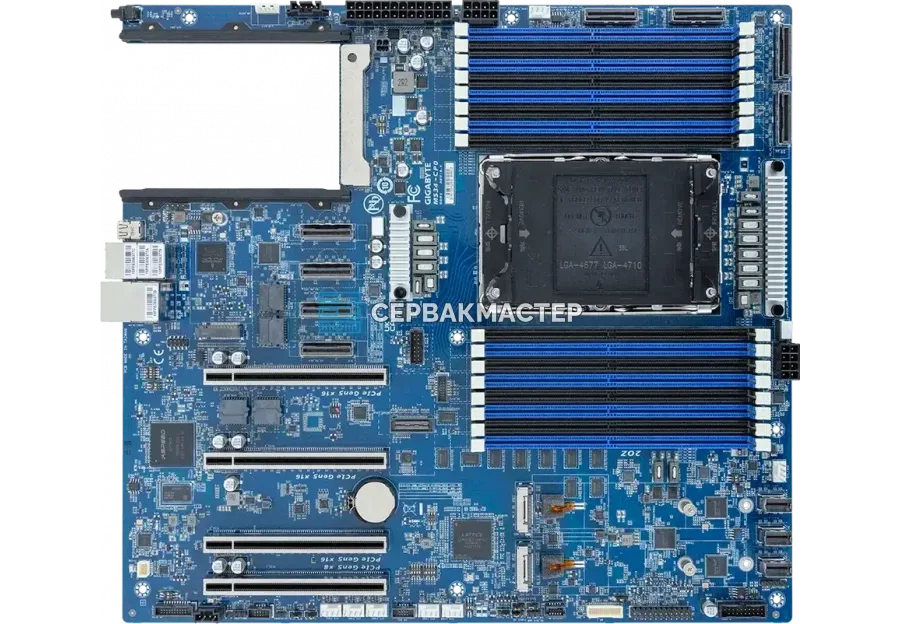 Материнская плата Supermicro X12SDV-8C-SPT4F Mini-ITX, FCBGA2227, 2 DIMM, DDR4 128GB [MBD-X12SDV-8C-SPT4F] — купить в СервакМастер