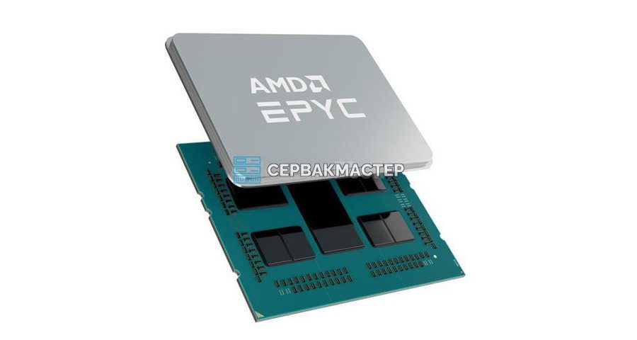 AMD EPYC 7402P (100-000000048/100-100000048WOF) — 24/48, 2.8-3.35GHz, SP3, 180W — купить в СервакМастер