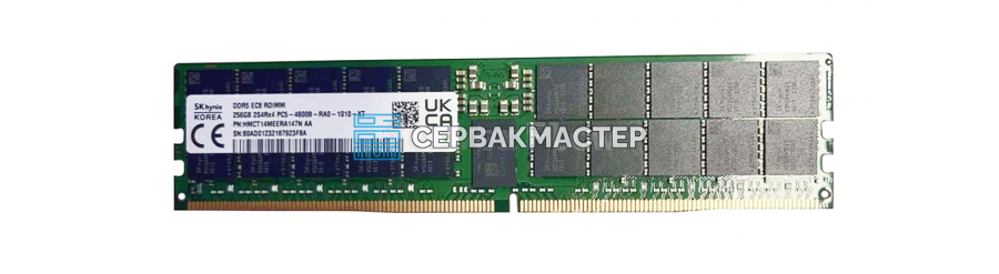 Модуль памяти SK Hynix 48GB DDR5 UDIMM 4800MHz 2Rx8 HMCGY8MEBUB — купить в СервакМастер
