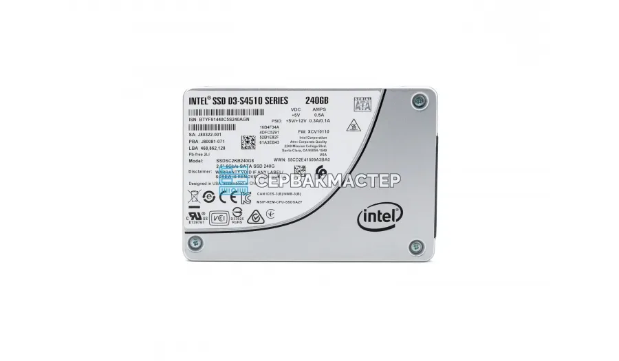 SSD-накопитель HPE 200GB 2.5" SAS 12Gb/s [EO0200JEFPD]