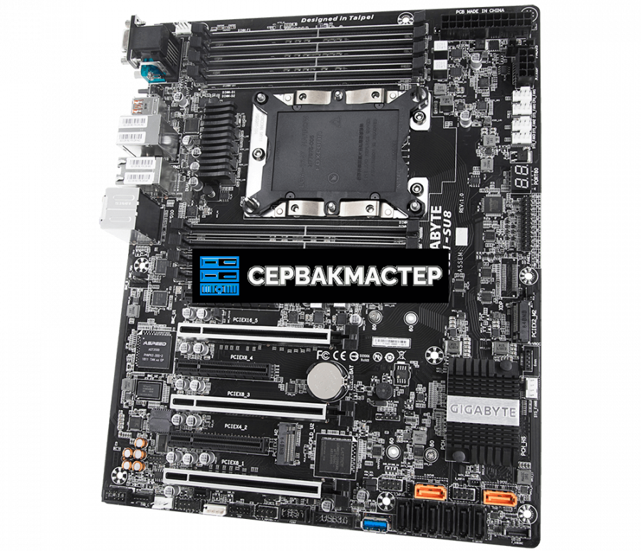 Серверная материнская плата GIGABYTE C621-SU8 (ATX, LGA3647, 8 DIMM) — купить в СервакМастер