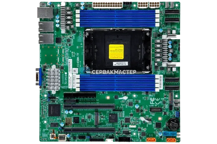 Материнская плата ASRock Rack SIENAD8-2L2T (ATX, SP6, 8 DIMM, DDR5) — купить в СервакМастер