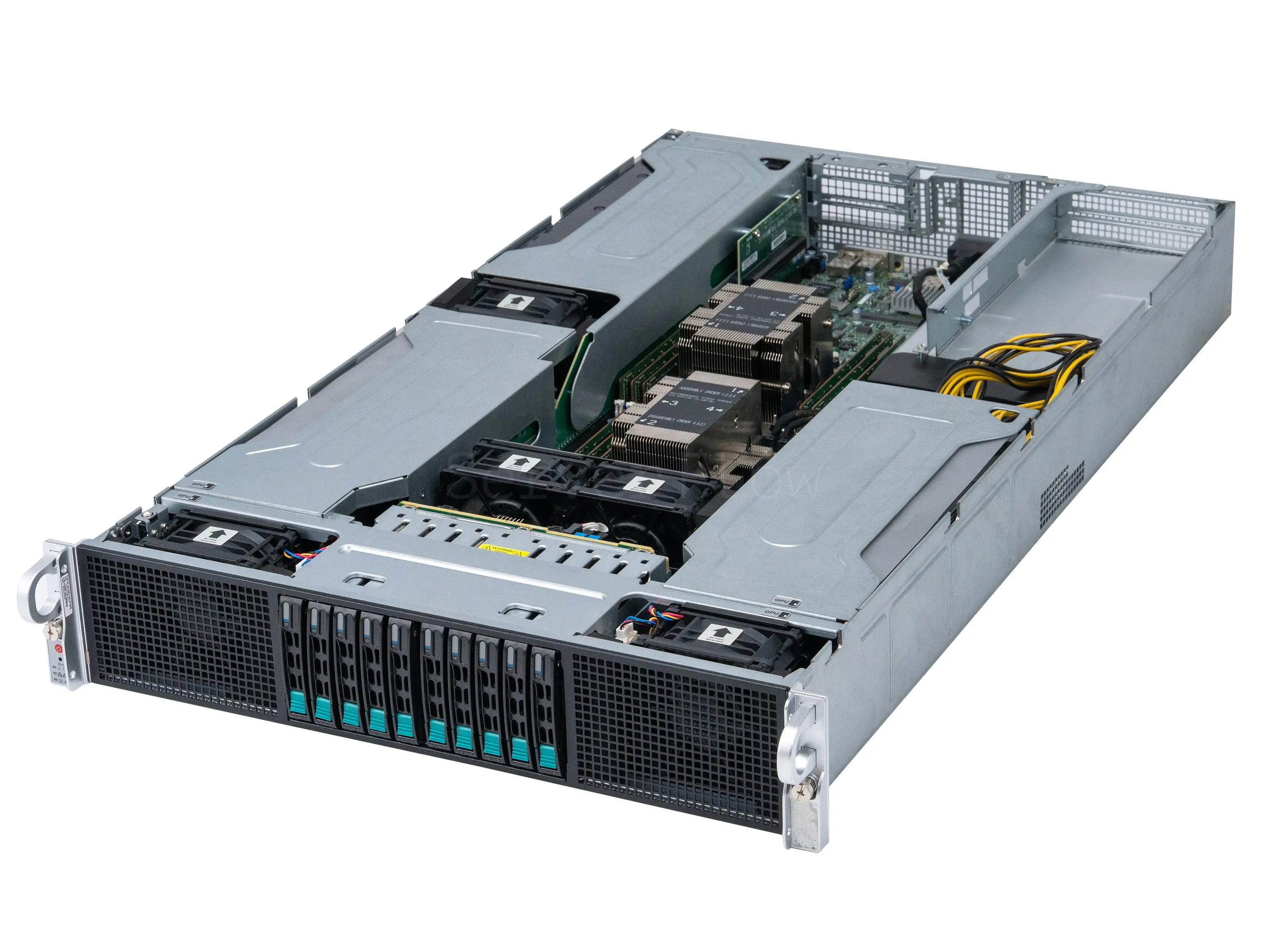 Сервер Supermicro 2029GP-TR с 6× NVIDIA Tesla V100 16GB и 2× Intel Xeon Platinum 8160 — купить в СервакМастер