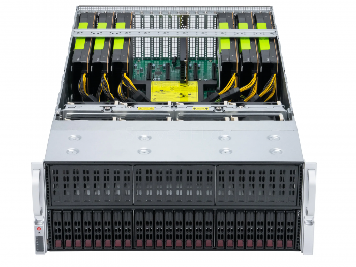 Supermicro 4028GR-TR с 6× NVIDIA Tesla P100 16GB и 2× Intel Xeon E5-2698v4 — купить в «СервакМастер»