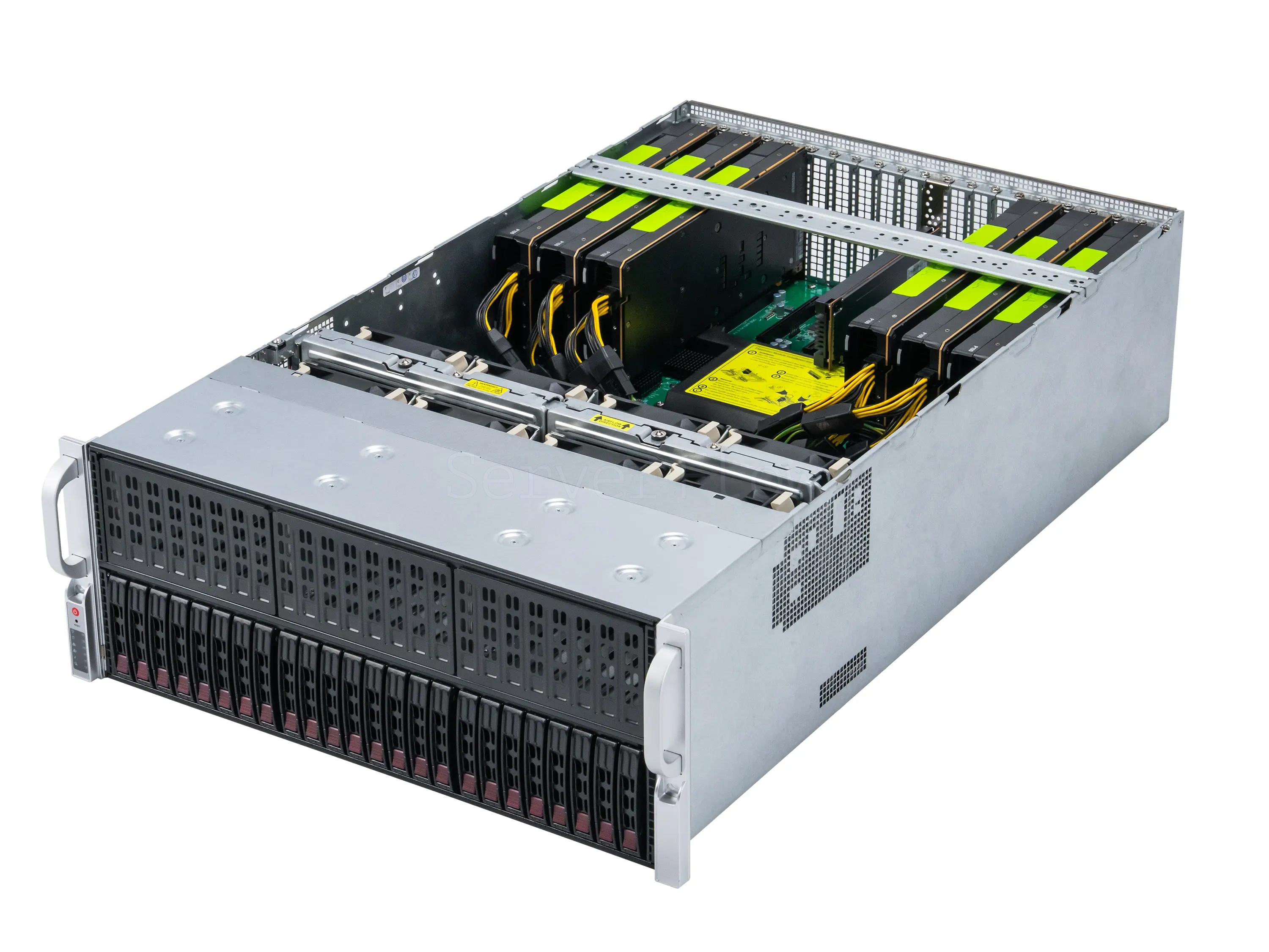 Supermicro 4028GR-TR с 6× NVIDIA Tesla P100 16GB и 2× Intel Xeon E5-2698v4 — купить в «СервакМастер»