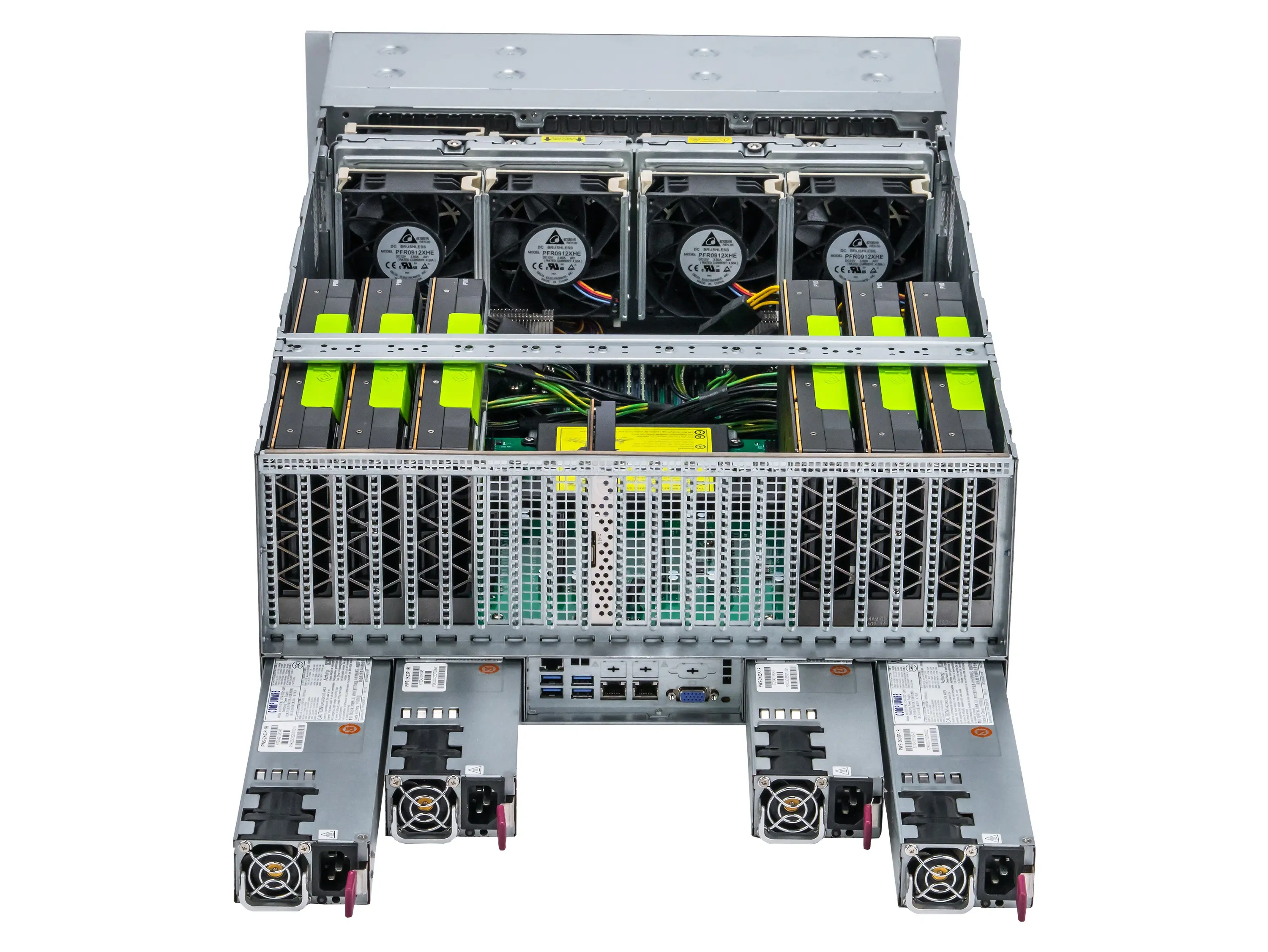 Supermicro 4028GR-TR с 6× NVIDIA Tesla P100 16GB и 2× Intel Xeon E5-2698v4 — купить в «СервакМастер»
