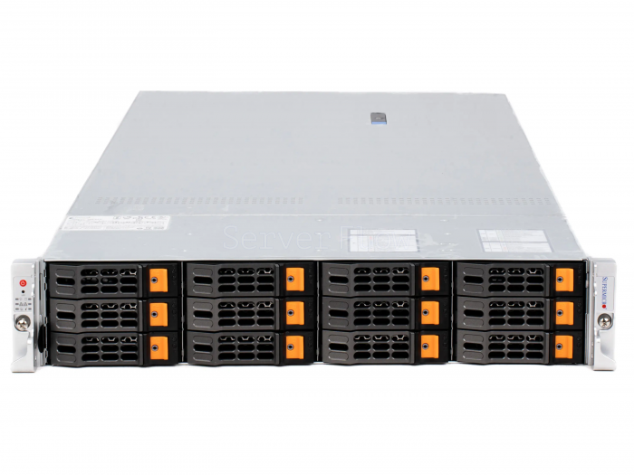 Сервер Supermicro 4028GR-TR с 6× AMD Radeon AI PRO R9700 32GB и 2× Intel Xeon E5-2697Av4 — купить в СервакМастер