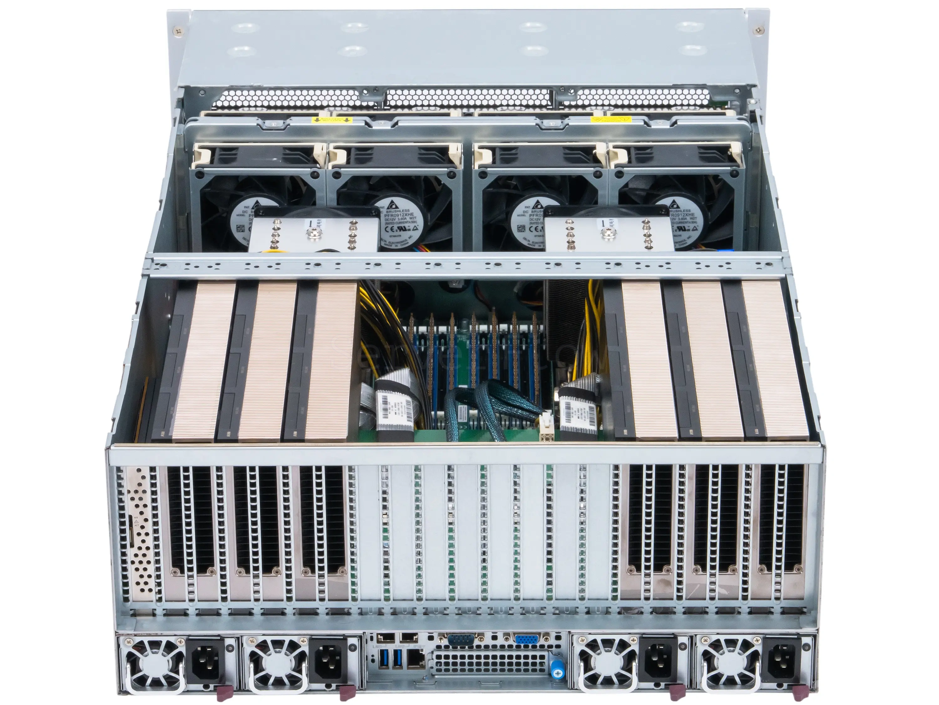 Купить Supermicro 4124GS-TNR: 6× NVIDIA A100 40GB, 2× AMD EPYC 7513, 1 ТБ RAM — в СервакМастер