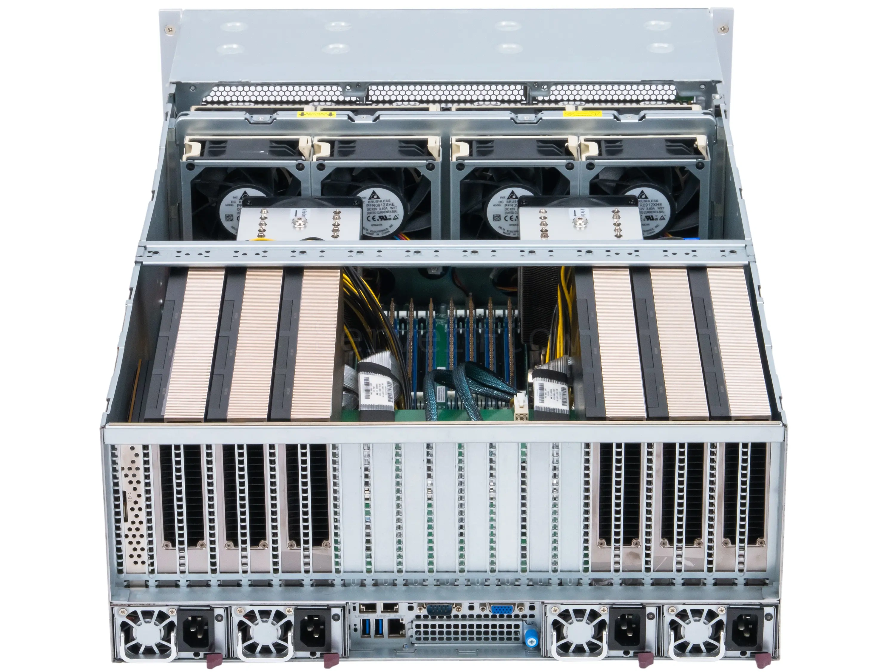 Купить Supermicro 4124GS-TNR с 6× NVIDIA H100 80GB и 2× AMD EPYC 7773X — AI-сервер в СервакМастер