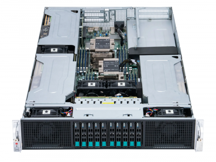 Купить Supermicro 4124GS-TNR с 6× NVIDIA H100 80GB и 2× AMD EPYC 7773X — AI-сервер в СервакМастер