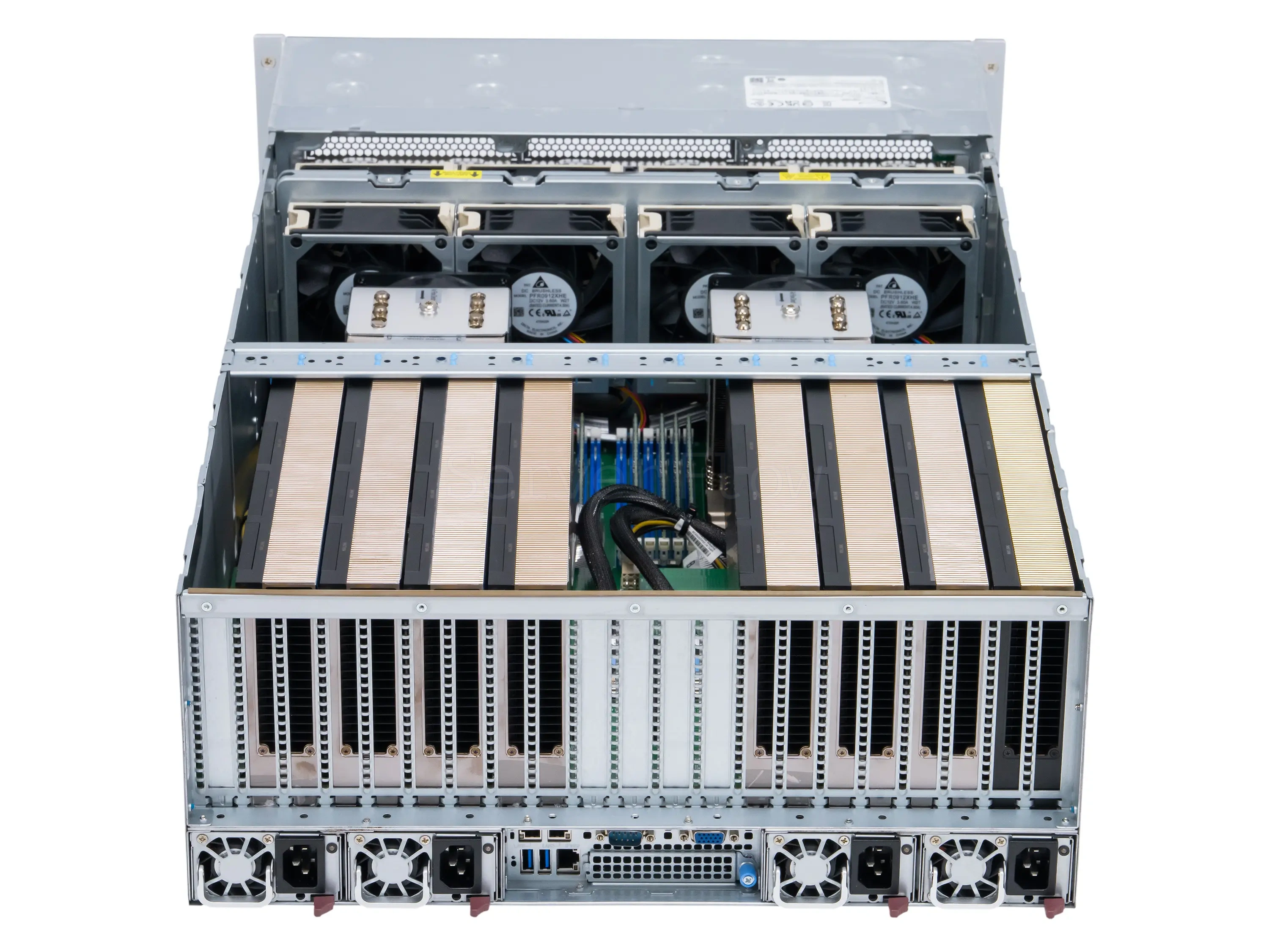 Supermicro 4125GS-TNRT: 8× NVIDIA H200 NVL 141 ГБ и 2× AMD EPYC 9845 — купить в СервакМастер