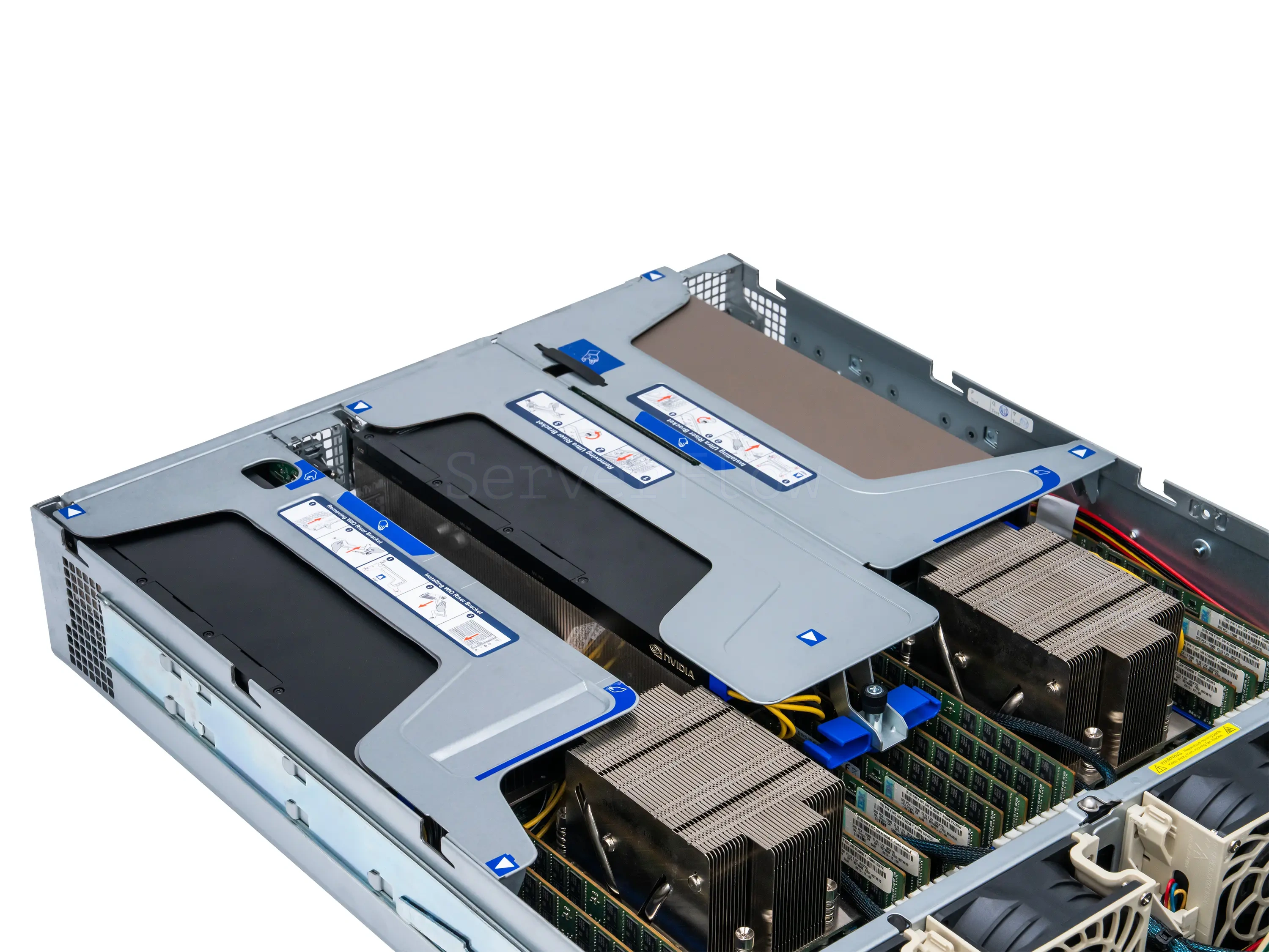 Supermicro AS-2024US-TRT — сервер с 3× NVIDIA A100 40GB и двумя AMD EPYC 7713 в «СервакМастер»