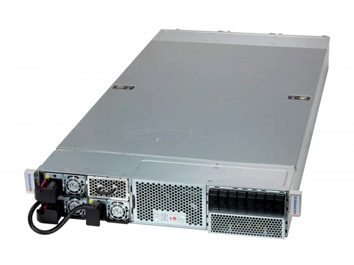 Supermicro AS-2024US-TRT — сервер с 3× NVIDIA A100 40GB и двумя AMD EPYC 7713 в «СервакМастер»